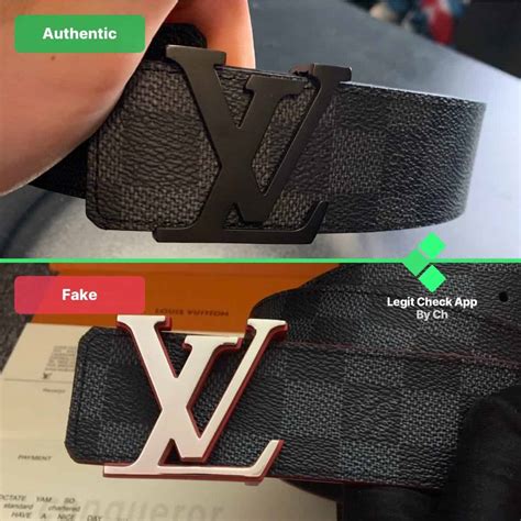 louis vuitton monogram belt real vs fake|How to Spot a Fake Louis Vuitton .